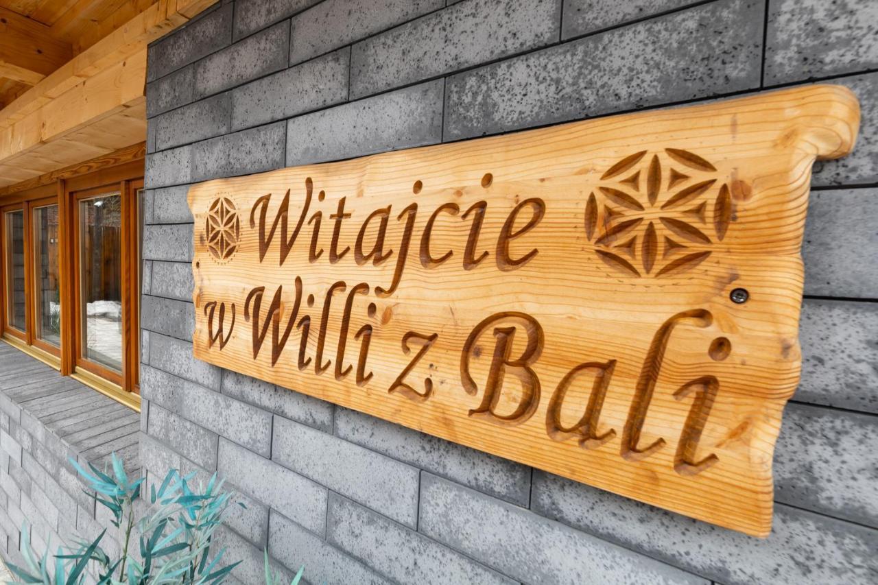 Willa Z Bali Spa - Jacuzzi Sauny Grota Solna-Teznia Poronin Exteriör bild